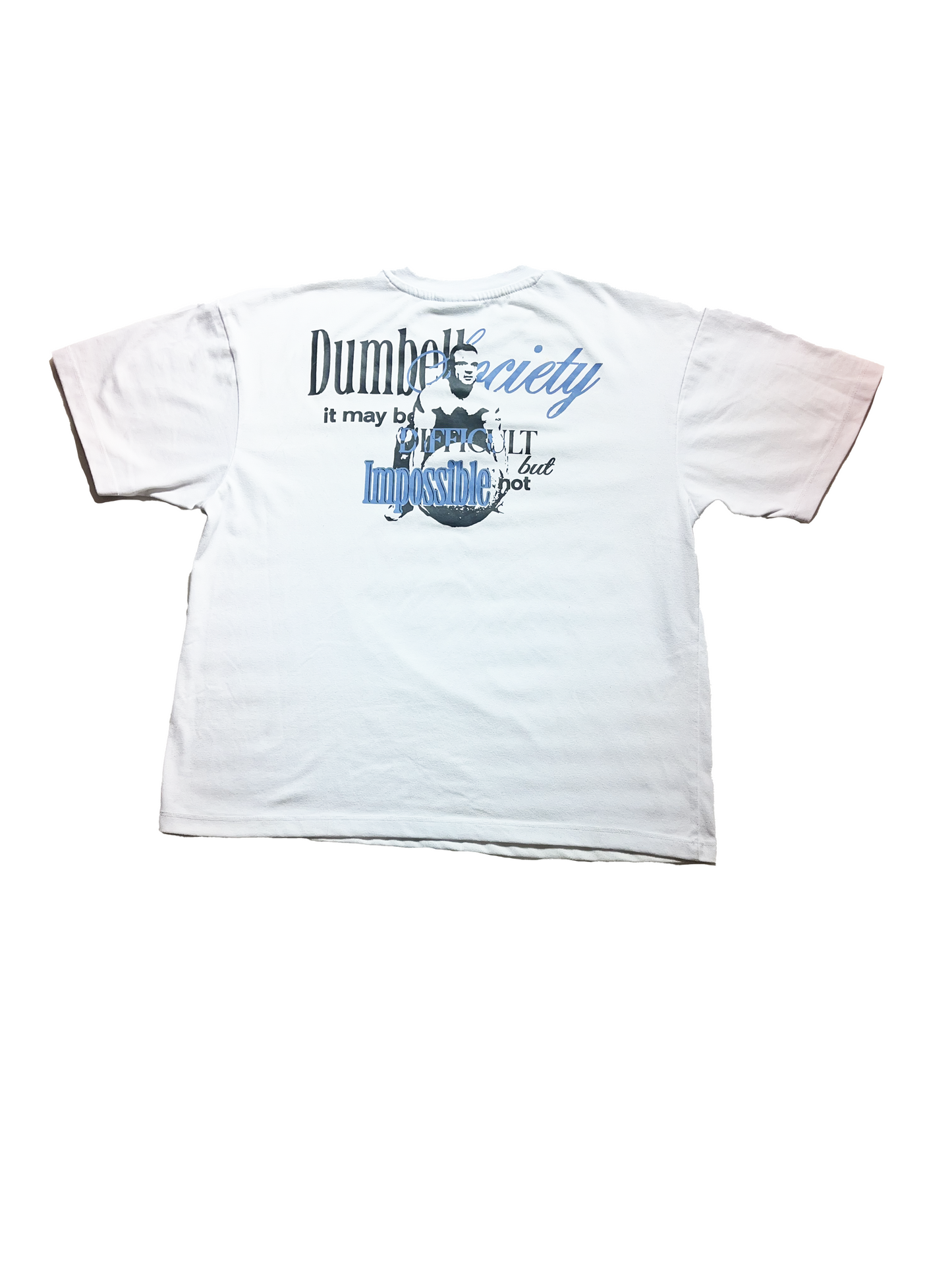 'Might Be Difficult' White Tee